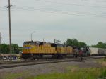 UP SD70M 4467, UP Dash9CW 9693, and NS Dash9CW 9112